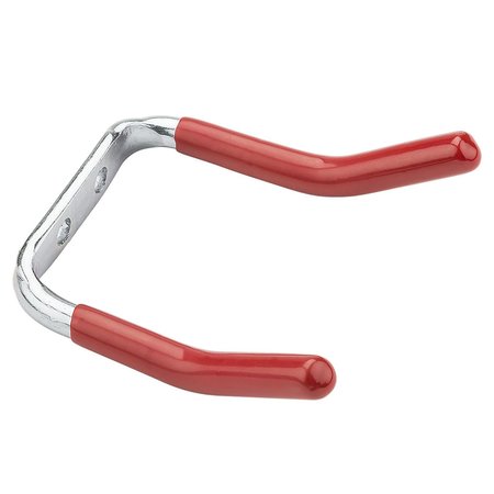 NATIONAL HARDWARE 2-7/8 in. L Vinyl Coated Red Steel Square Corner Double Hook 25 lb. cap. , 2PK N188-009